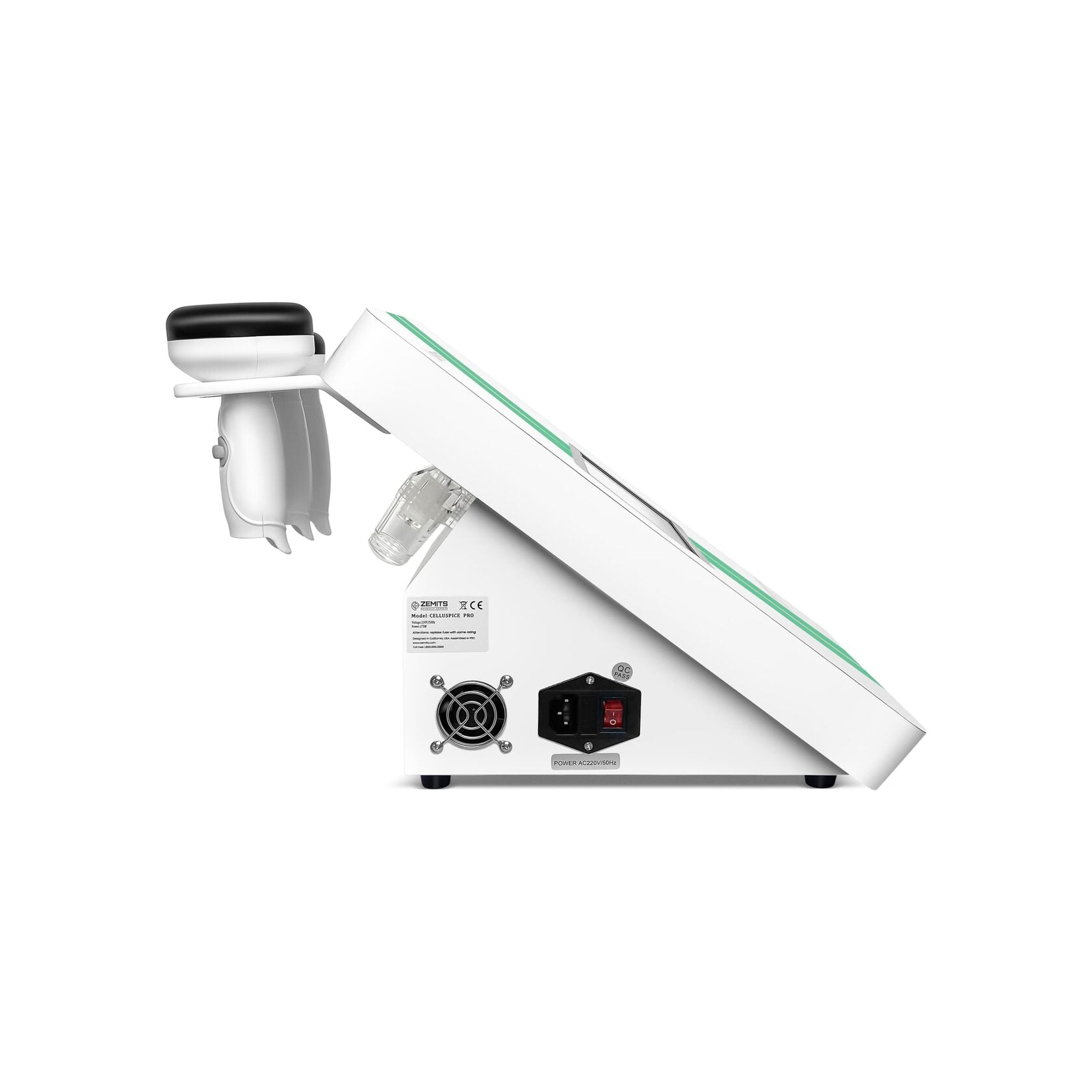 Zemits CelluSpice Pro professional vacuum roller massage device for body contouring and cellulite reduction