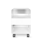 Zemits ElleCart Pro professional device stand and storage trolley back view