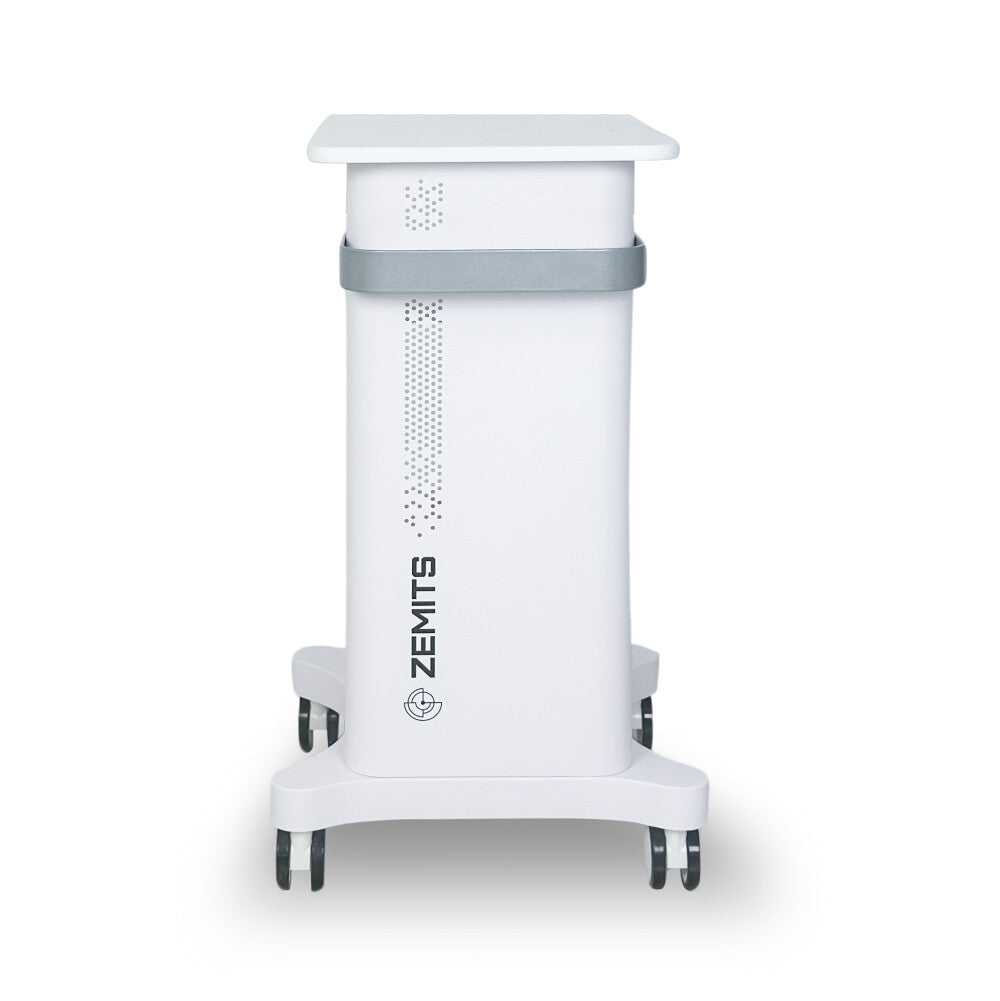 Zemits PrimeCart M professional device trolley and storage for aesthetic clinics front view