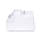 Side of Zemits Demeter 2.0 professional 44-chamber pressotherapy machine for lymphatic drainage and body contouring treatments