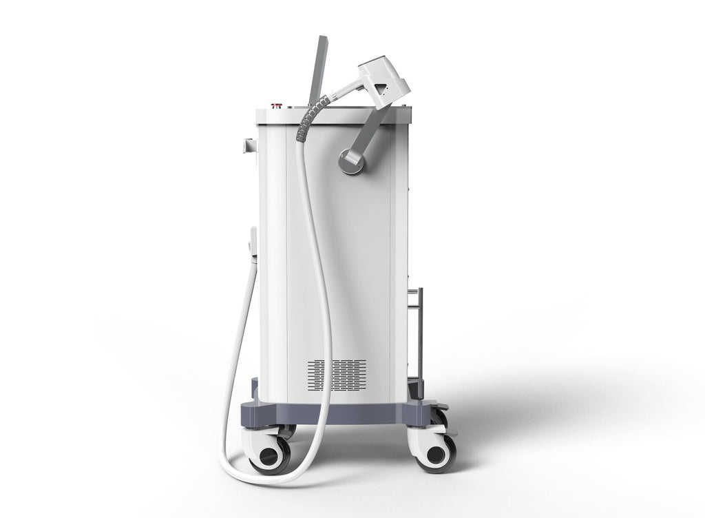 Side of Zemits Quidion 755 808 1064nm laser hair removal device