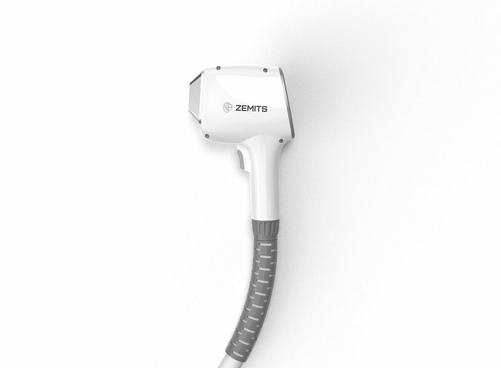 Zemits Quidion diode laser treatment handpiece close-up