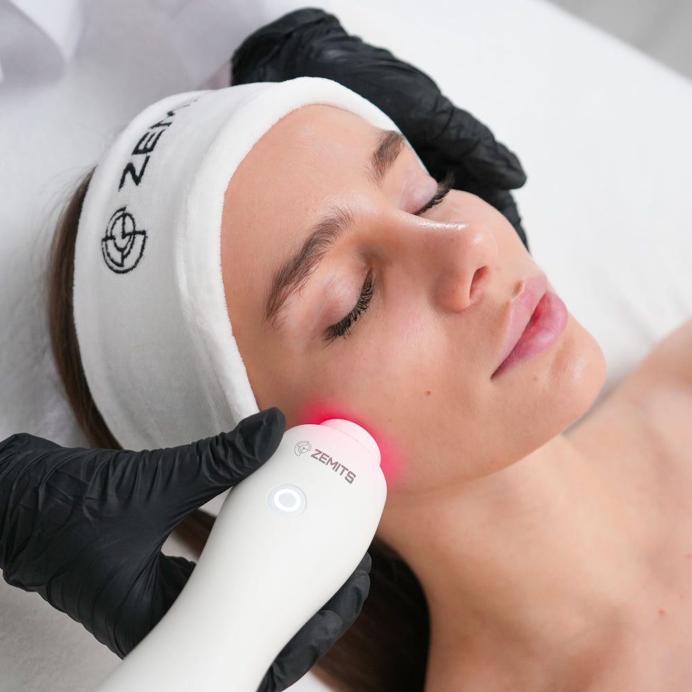 RF LED skin tightening treatment with Zemits RadiSpin